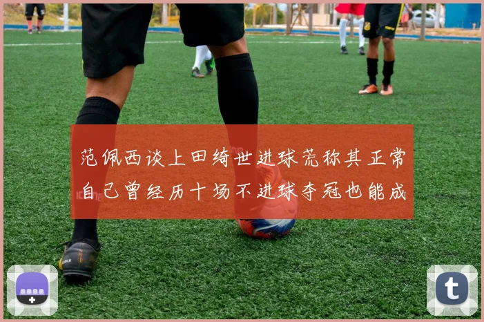 范佩西谈上田绮世进球荒称其正常自己曾经历十场不进球夺冠也能成功